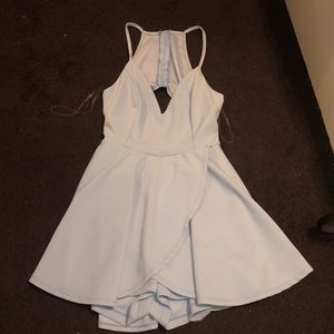 baby blue dress